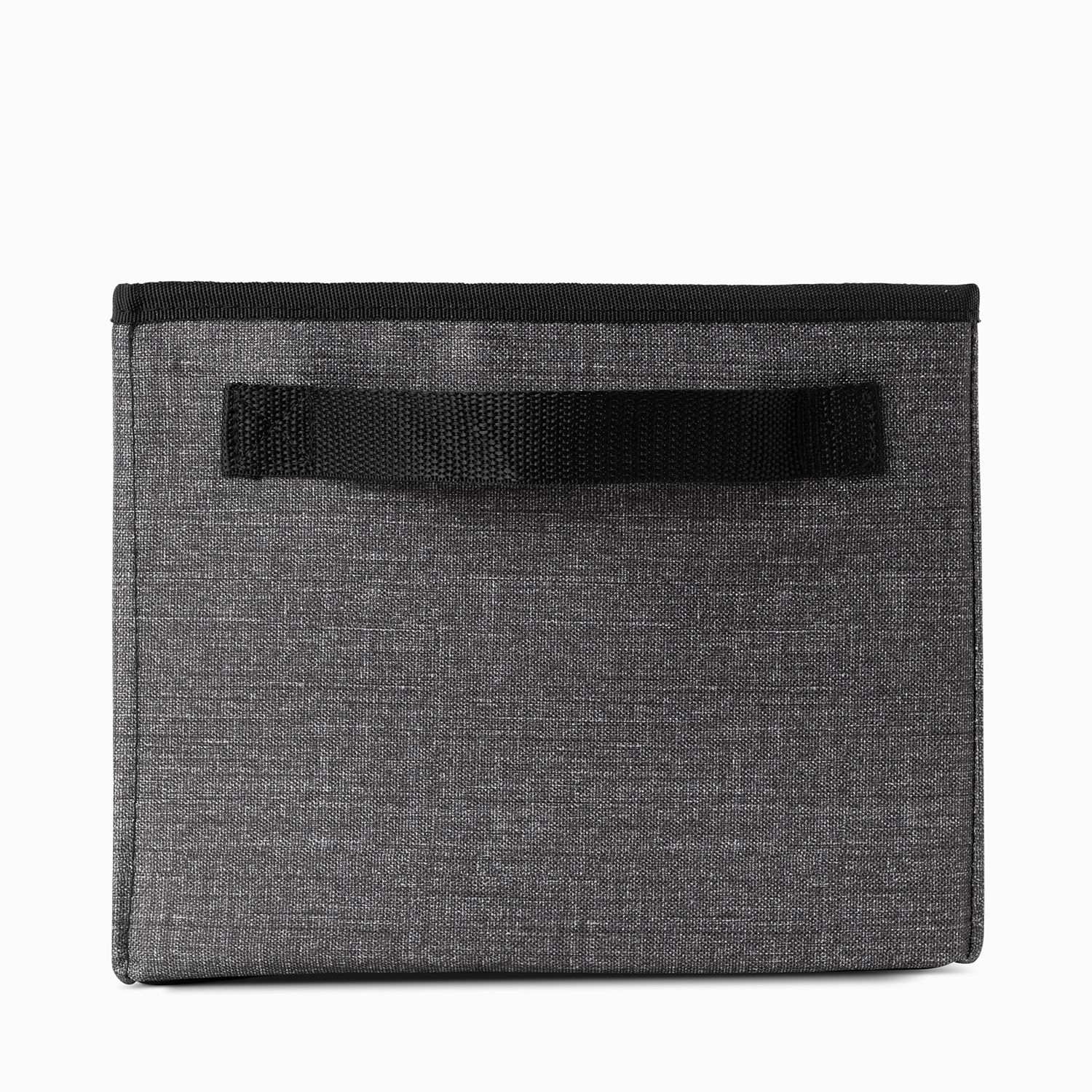Steel Gray Crosshatch with Black Trim Collapsible Haul-It-All