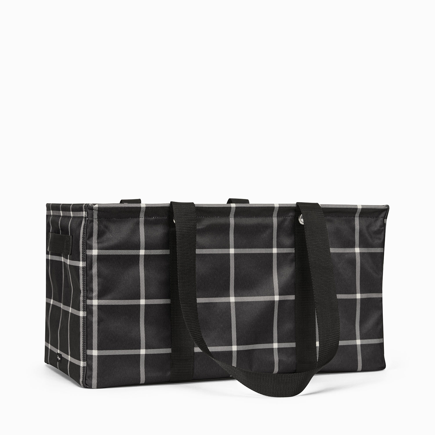 Thirty One DELUXE UTILITY Tote in Holiday Plaid NWT