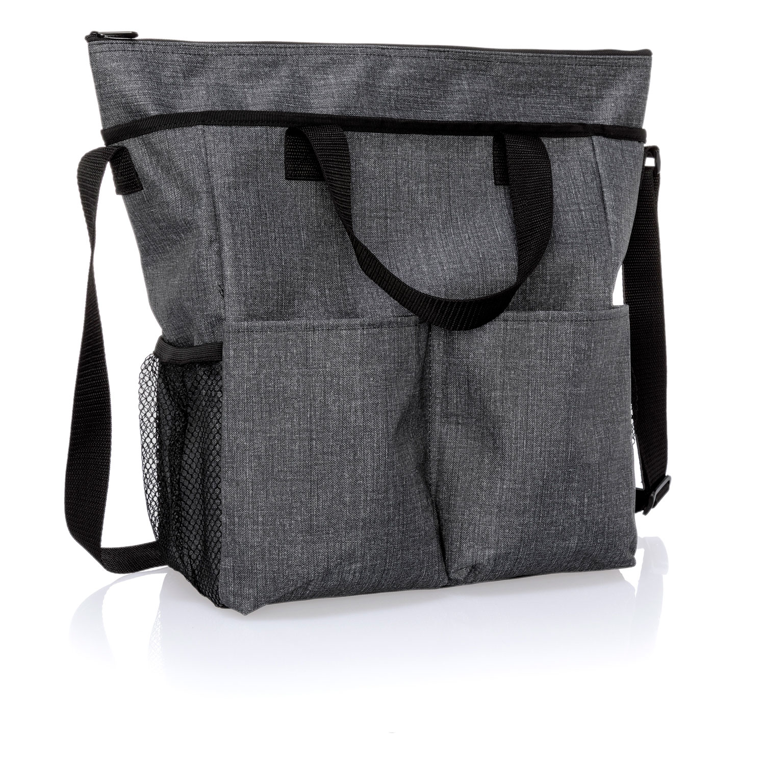 Charcoal Crosshatch - Crossbody Organizing Tote - Thirty-One Gifts -  Affordable Purses, Totes & Bags