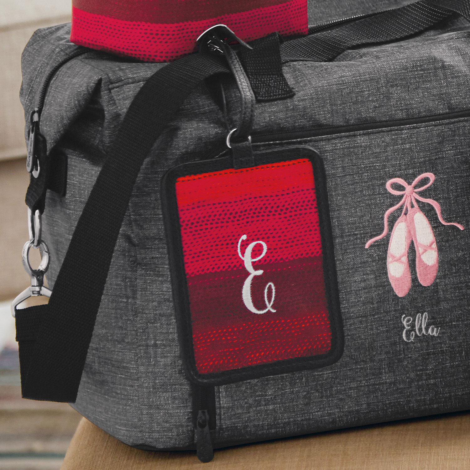 carry me away luggage tag