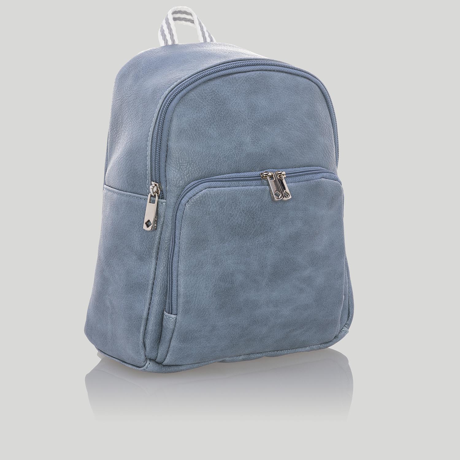 Denim Distressed Pebble Festival Backpack Thirty One Gifts