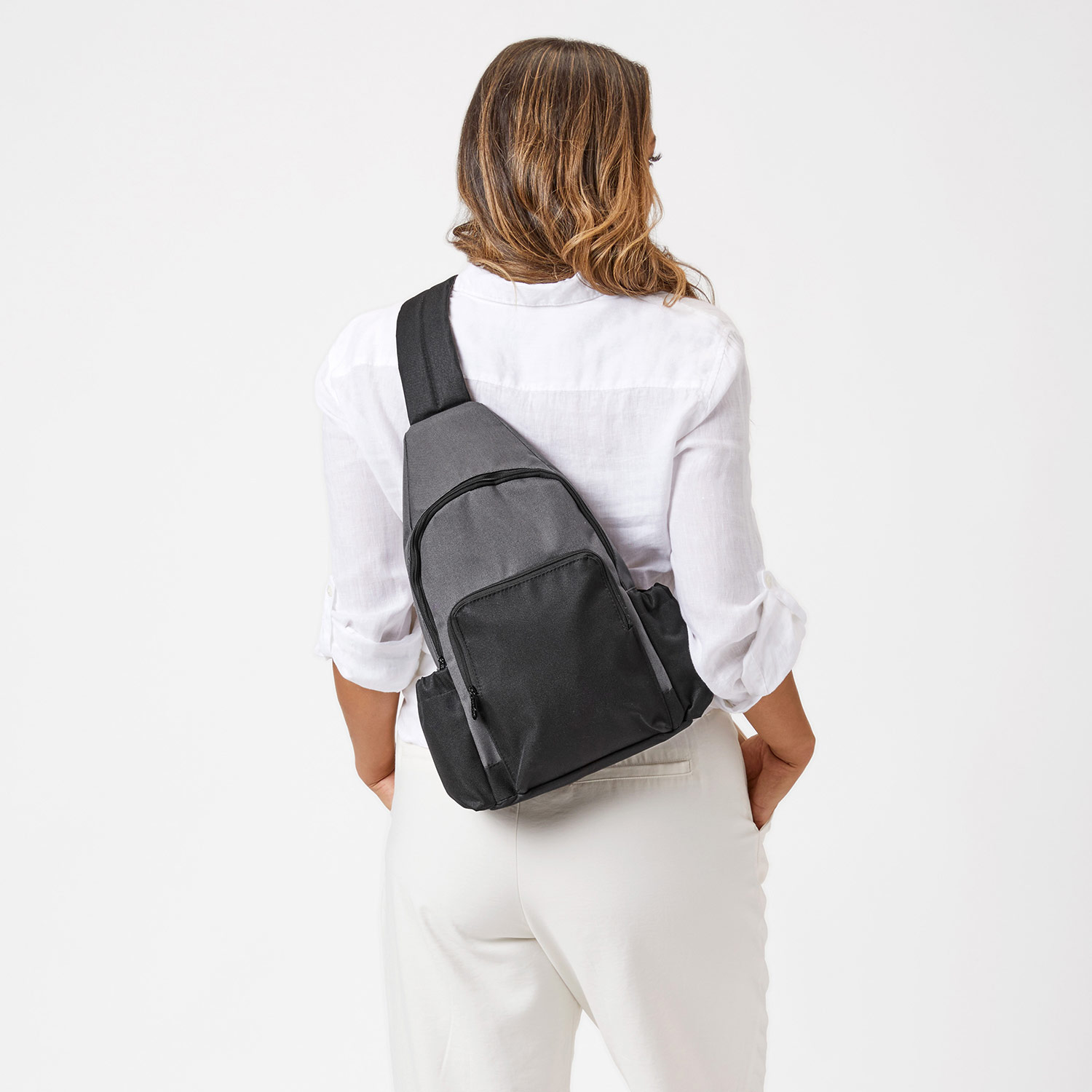 Van toepassing zijn Alfabetische volgorde Vuiligheid Mystic Grey - Adjustable Sling Backpack - Thirty-One Gifts - Affordable  Purses, Totes & Bags