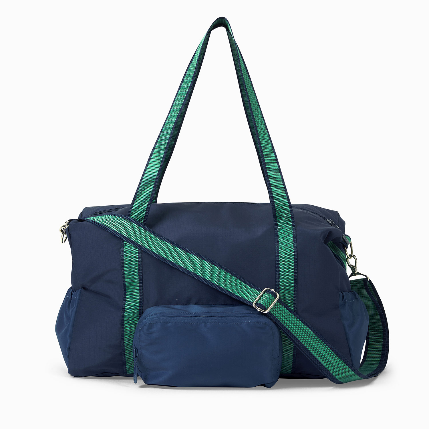 Navy & Leaf Green Colorblock - Extra Large Storage Tote - Thirty-One Gifts  - Affordable Purses, Totes & Bags