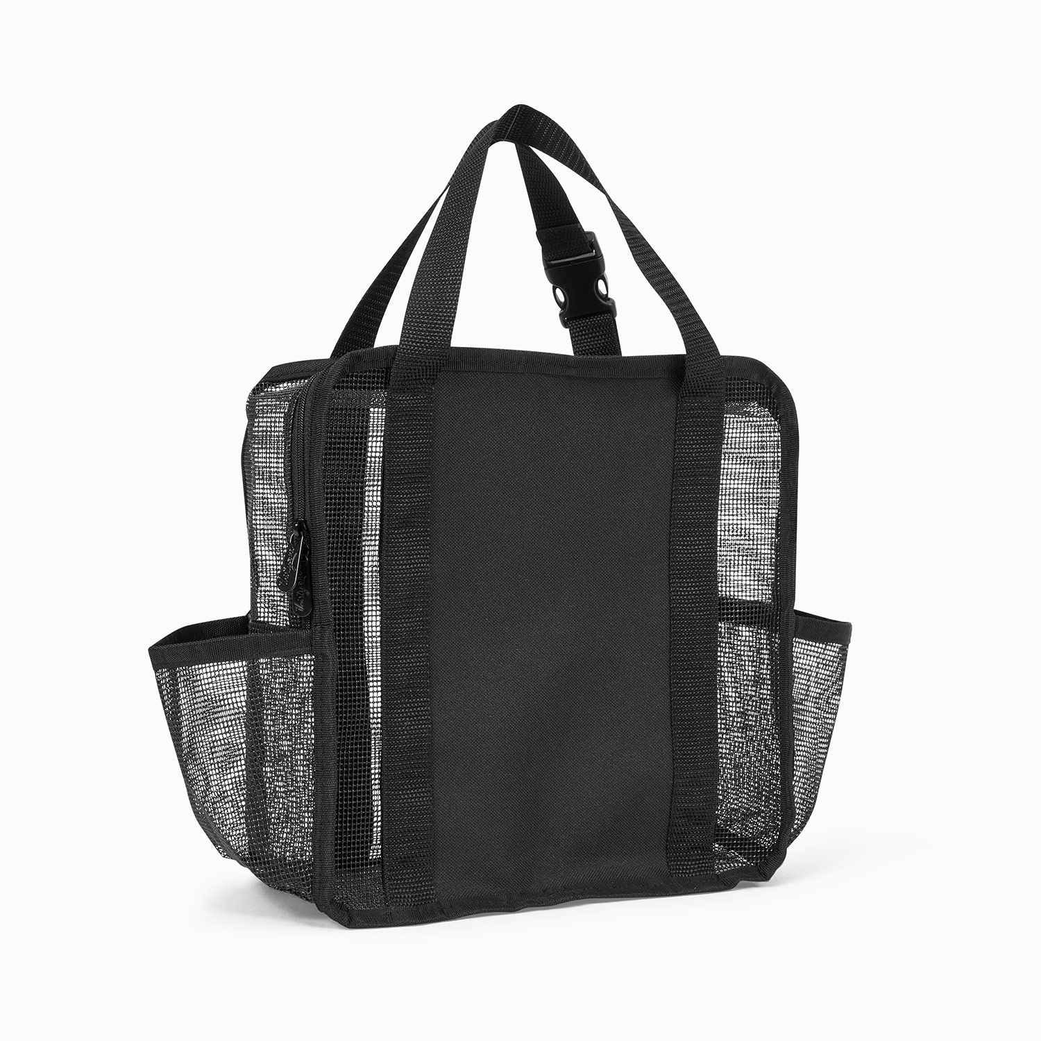 Collapsible Mesh Bag and Travel Tote – Black