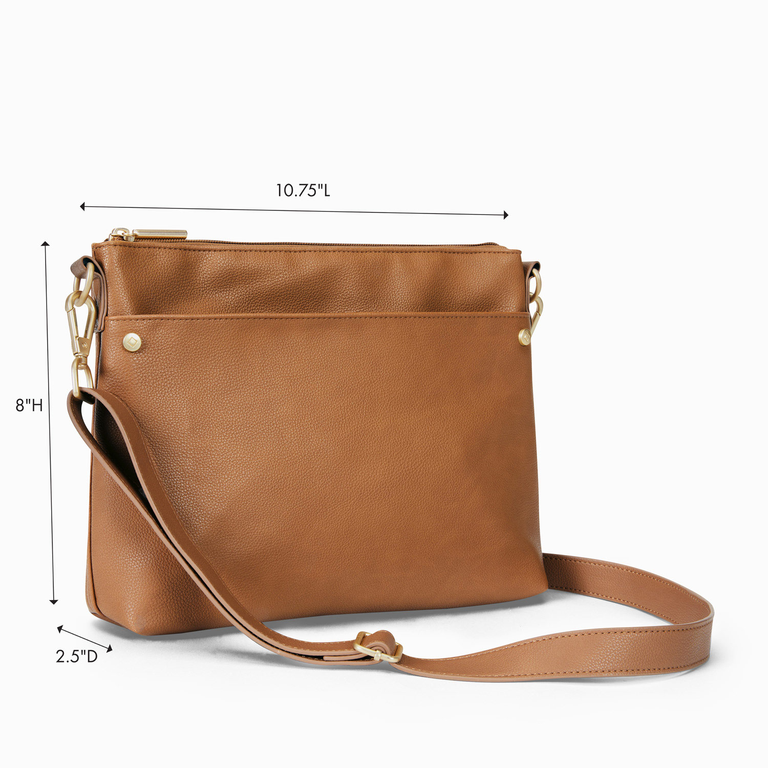 Caramel Smooth Pebble - Relaxed Crossbody Bag - Thirty-One Gifts - Affordable  Purses, Totes & Bags