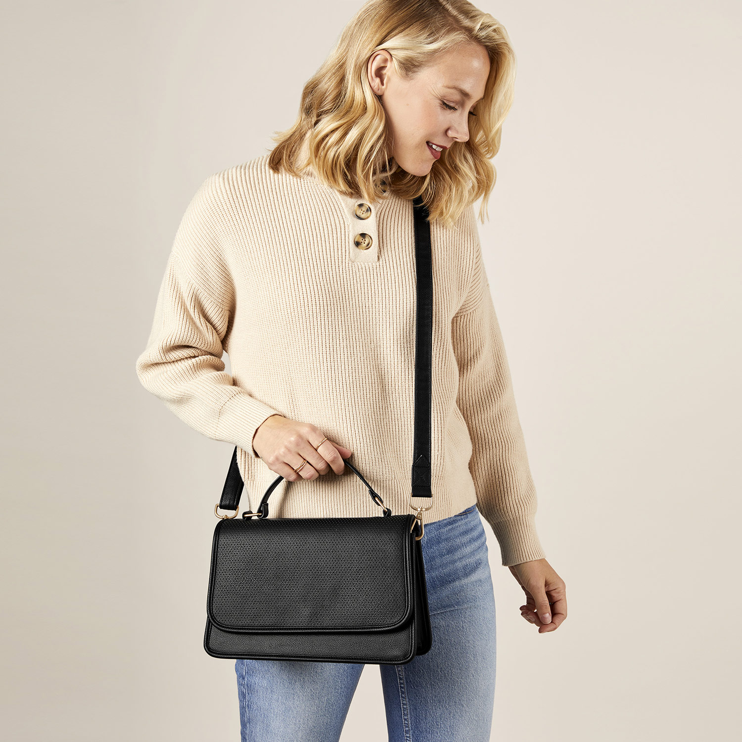 Brown Ideal crossbody – Finetwineleather