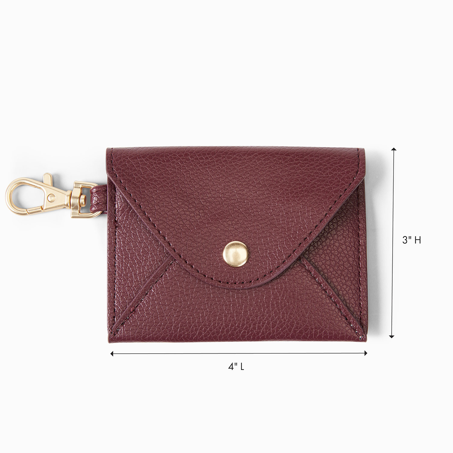 Mulberry Smooth Pebble - Envelope Card Pouch - Thirty-One Gifts 