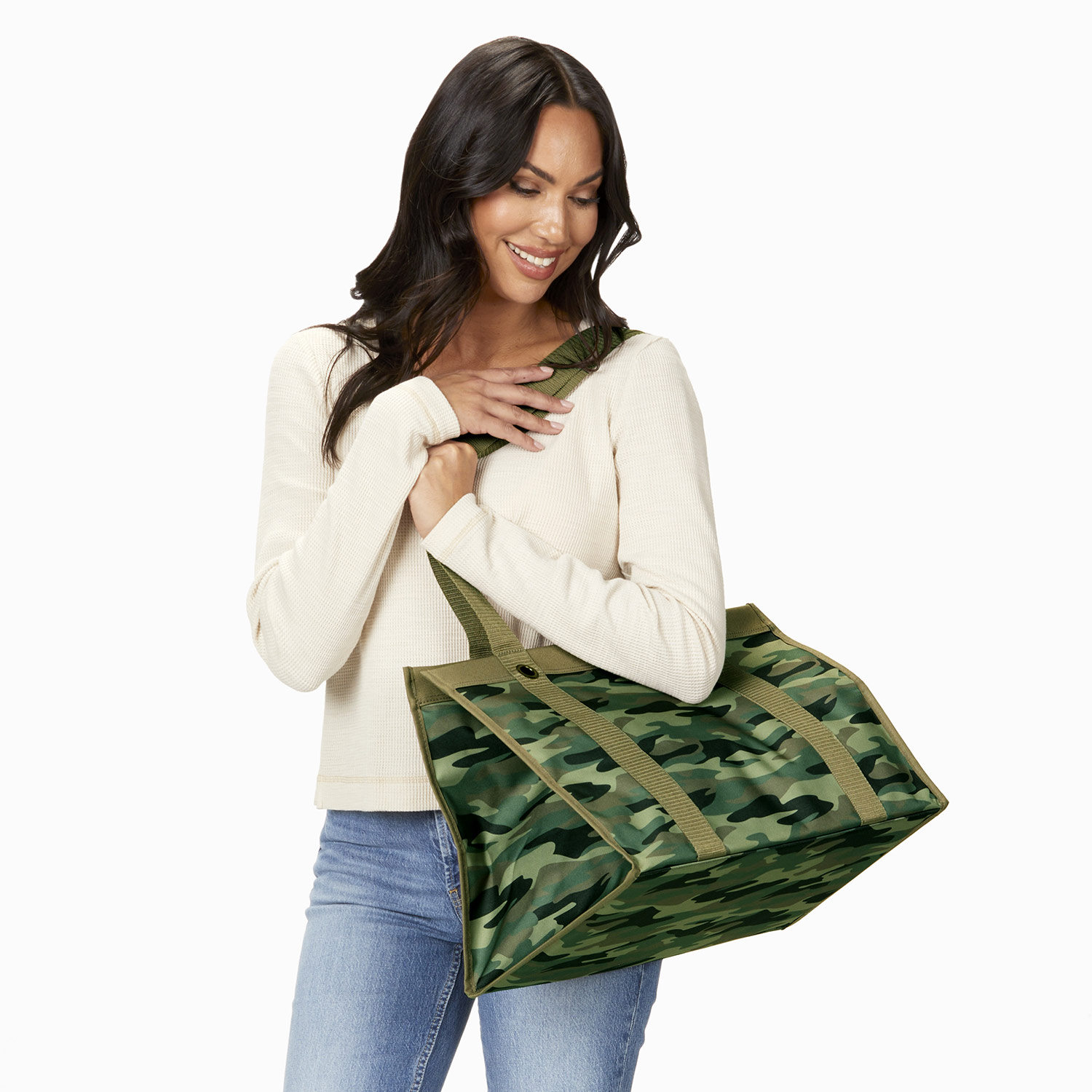 Amazon.com: PAKFIEKS Splashproof Nylon Crossbody Bag for Women Anti-theft Camo  Purse Shopping Tote Bag Lightweight Shoulder Bag (Black 2) : Clothing,  Shoes & Jewelry