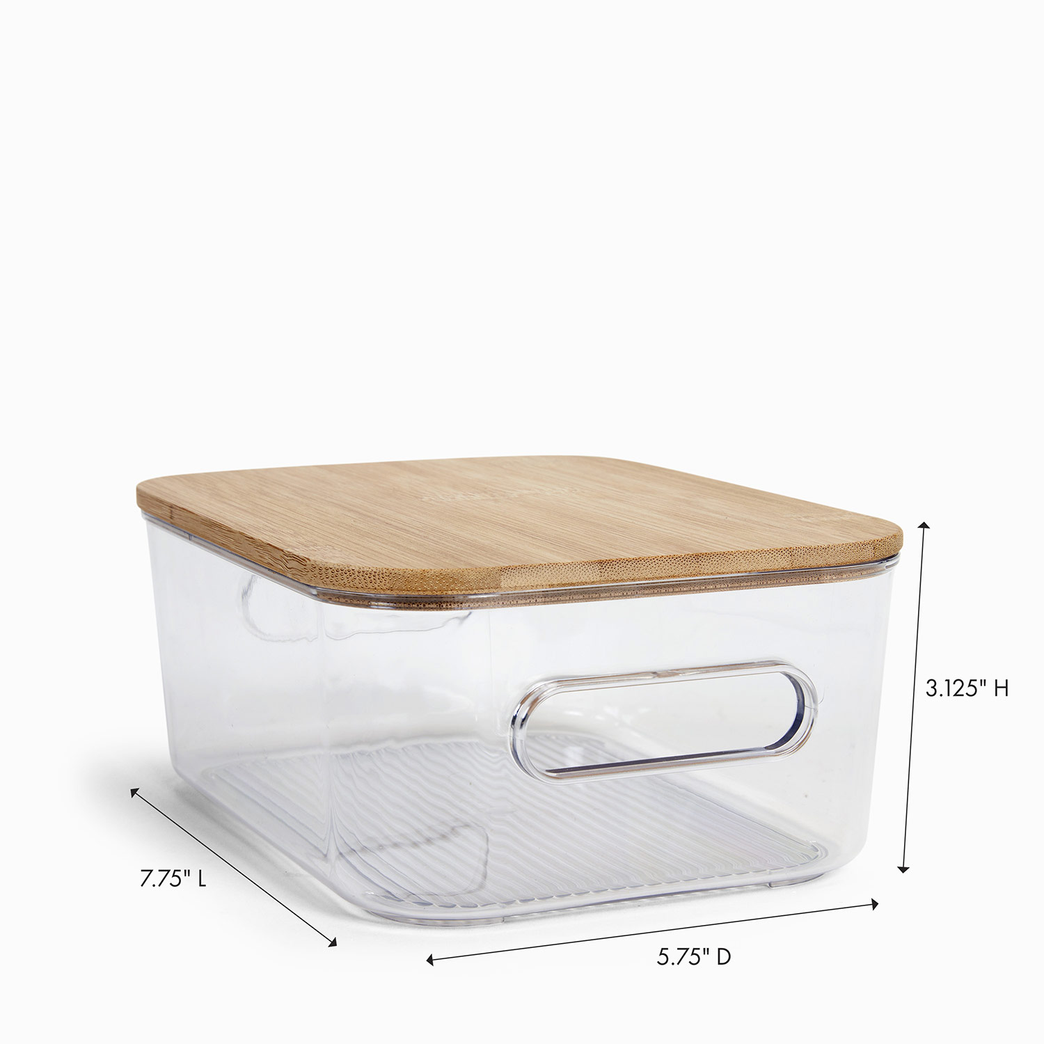 Lunch Box Glass & Bamboo (L)