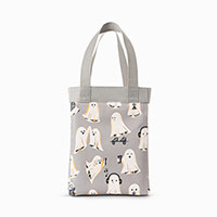 Small Essential Storage Tote - Playful Ghosts