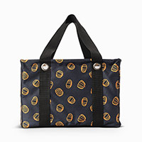 Square Utility Tote - Sketched Pumpkins