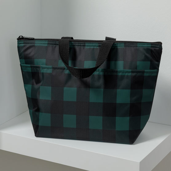 buffalo plaid handbag