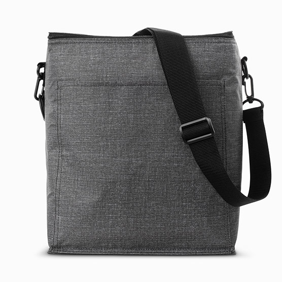 Picnic Thermal Tote - Charcoal Crosshatch