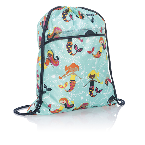 Mermaid Lagoon Cinch Sac Thirty One Gifts Affordable Purses Totes Bags