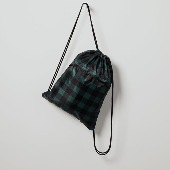 Green Cabana Stripe - Cinch Sac 
