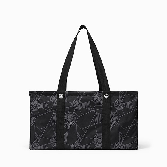 Black Spiderwebs - Large Utility Tote - Thirty-One Gifts