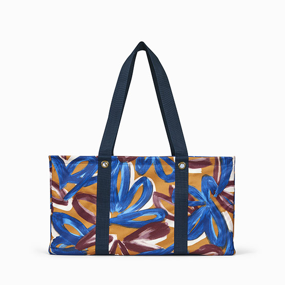 Large Utility Tote - Painted Floral