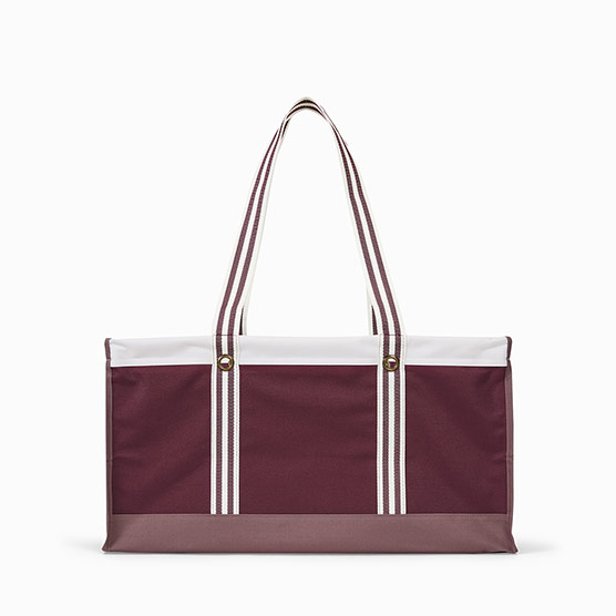 Large Utility Tote - Mulberry Colorblock