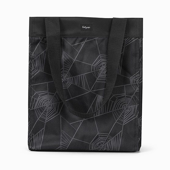Thirty-One Deluxe Utility Tote in Charcoal Crosshatch - No Monogram - 4441