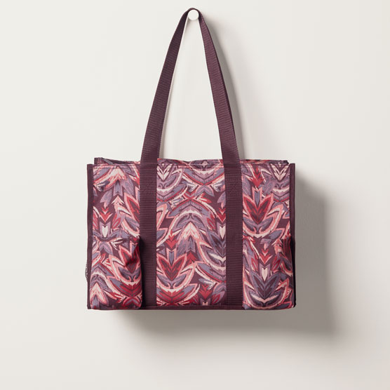 burgundy backpack women's