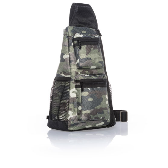 crosshatch sling pack