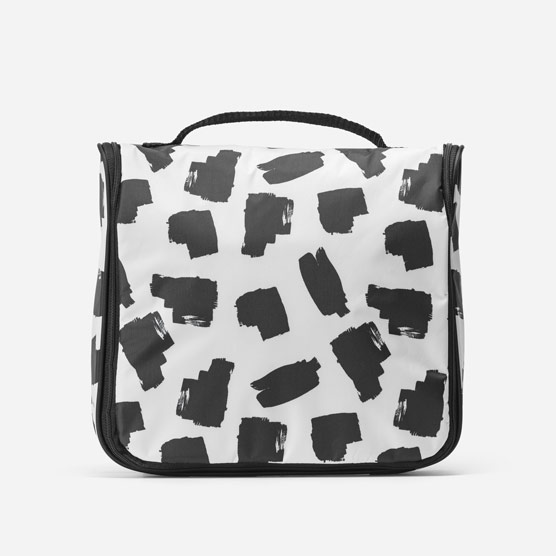 Charcoal Crosshatch - Hanging Traveler Case - Thirty-One Gifts 