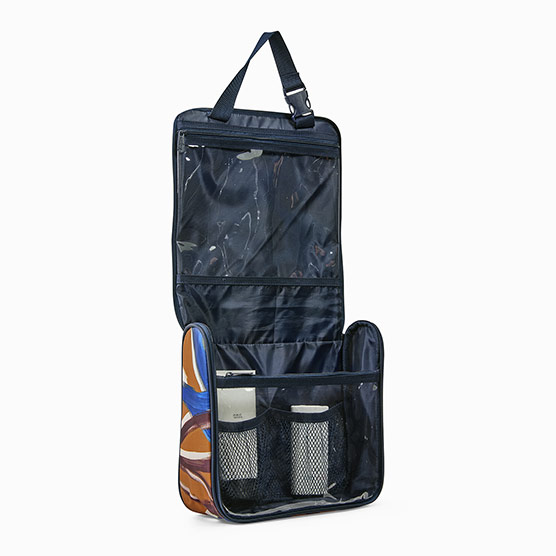 Charcoal Crosshatch Hanging Traveler Case Thirty One Gifts