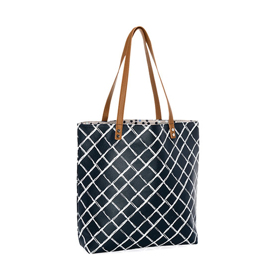 Dash of Plaid Pebble - Around Town Tote - Thirty-One Gifts