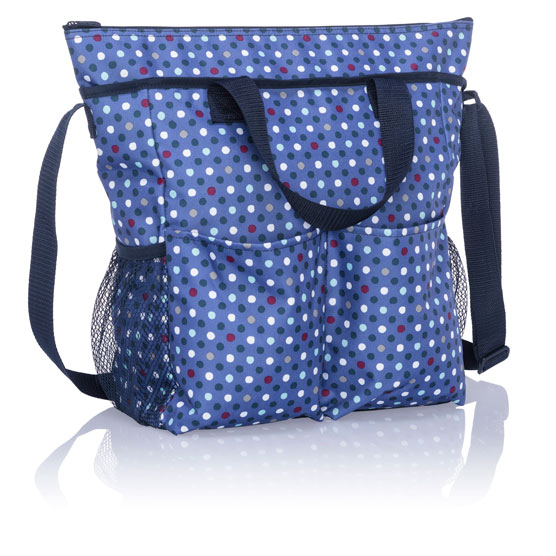 crossbody organizing tote