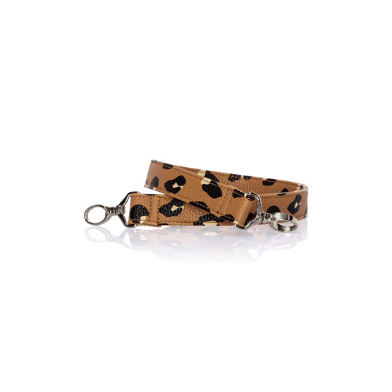 bag strap leopard