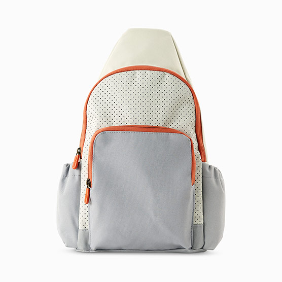 Adjustable Sling Backpack - Whisper Grey Colorblock