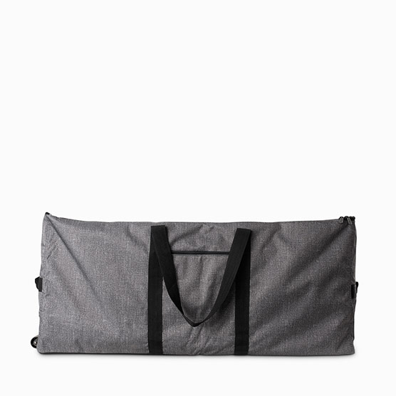 Stroll & Roll Storage Tote - Charcoal Crosshatch