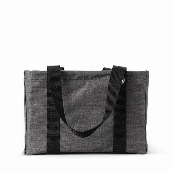 Charcoal Crosshatch - Small Essential Storage Tote - Thirty-One
