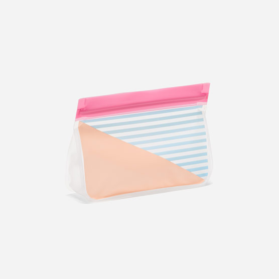 Reusable Snack Bag–Small - Neon Colorblock