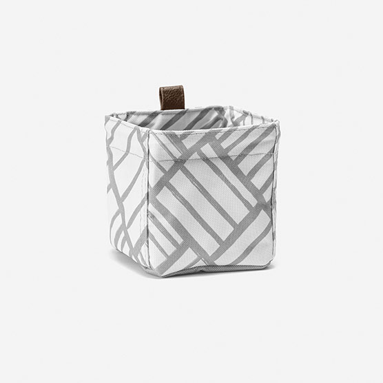 Mini Carry-All Caddy - Grey Patchwork