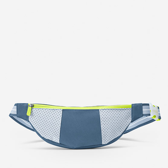 Slim Convertible Hip Bag - Soft Blue Colorblock
