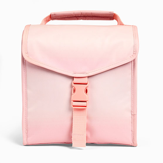 Fold-Over Lunch Bag - Pink Ombre