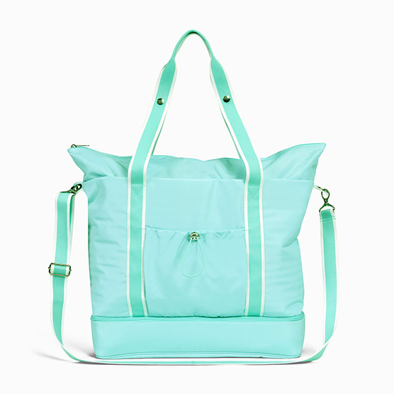 Deluxe Travel Tote - Caribbean Blue