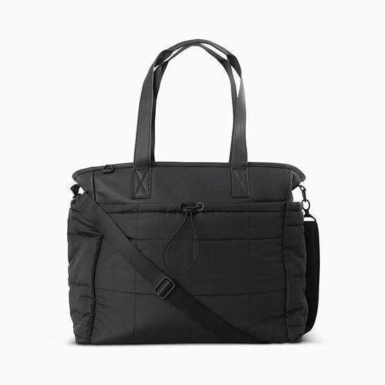 Commuter Quilted Tote - Black