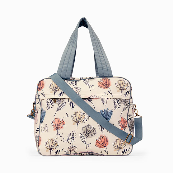 Voyager Tote - Line Drawn Flowers