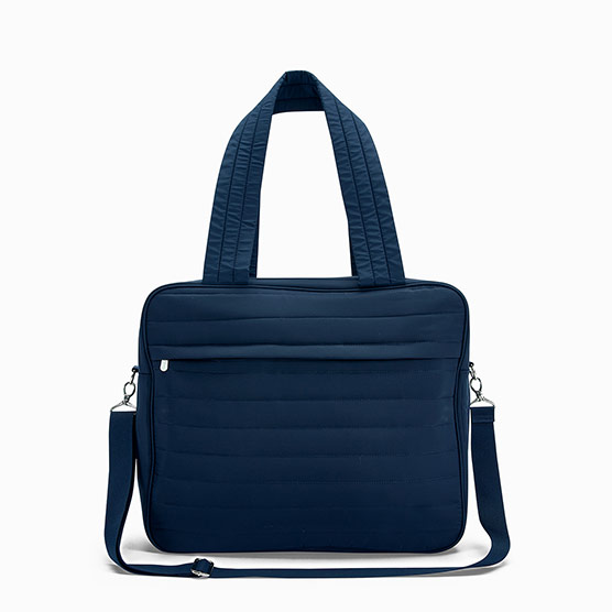 Voyager Tote - Navy Quilted