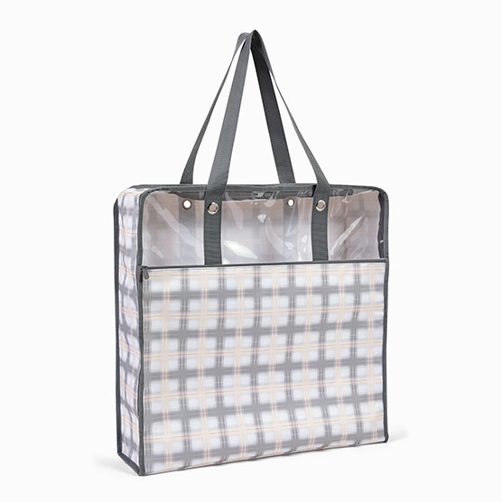 Classic Plaid Design Nylon Shopping / Storage Bag – Pearl River Mart