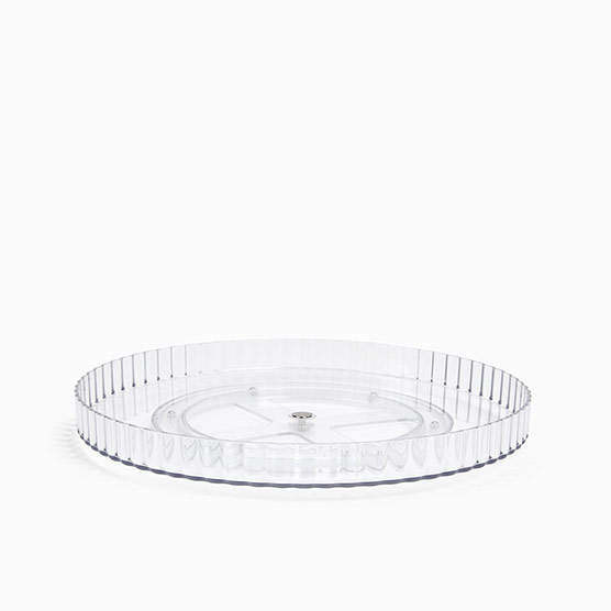 Large Clear Rotating Caddy  - Clear