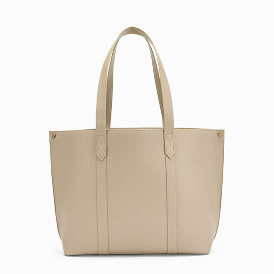 Signature Tote - Soft Mocha Smooth Pebble