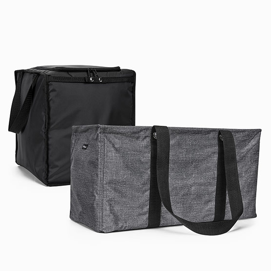 1 Large Utility Tote & 1 Soft Cooler Insert - Multi